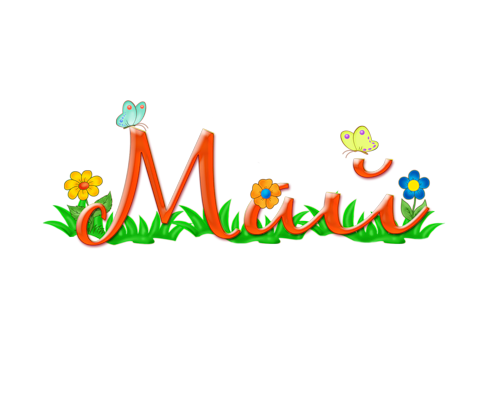 Меню май.